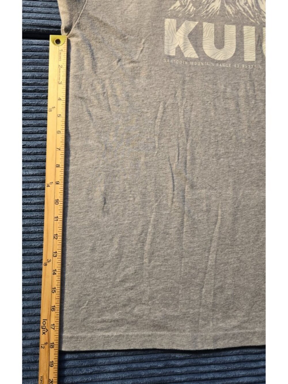 KUIU Sawtooth Mountain Range T‑Shirt Men’s Gray Large | Hunting Outdoor Perform - Picture 8 of 10